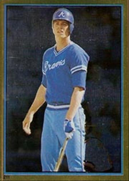 1983 Topps Baseball Stickers     211     Dale Murphy FOIL